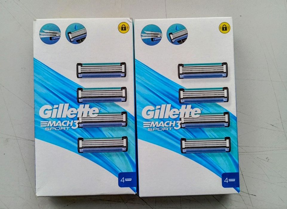 Gillette mach 3 maszynki plus wkłady