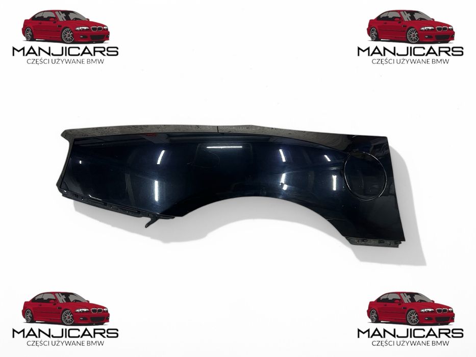 Blotnik prawy tyl tylny bmw z4 e85 black sapphire oryginal
