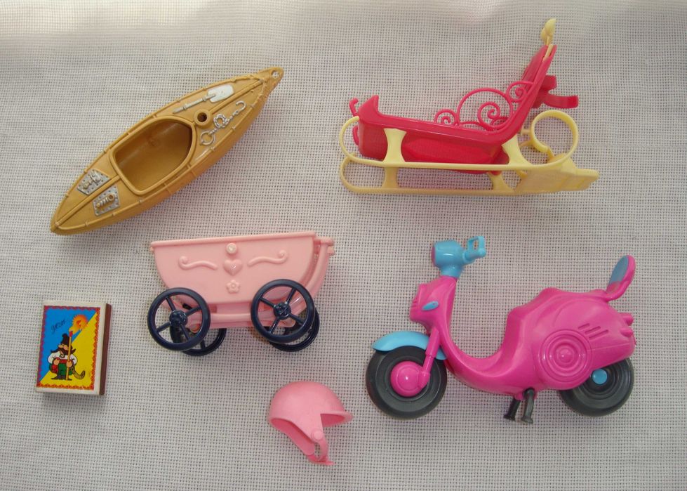 Игрушки Транспорт для кукол 4шт-199грн