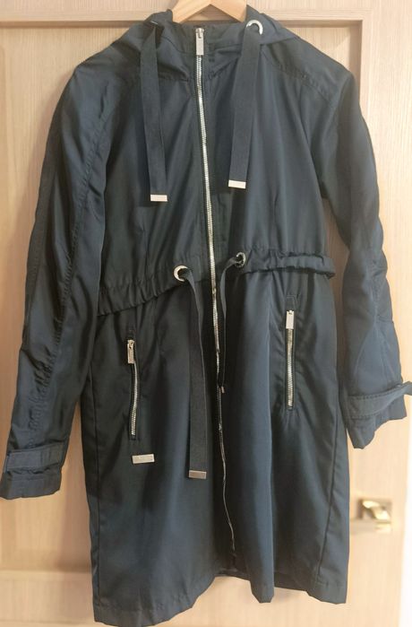 Kurtka parka granatowa