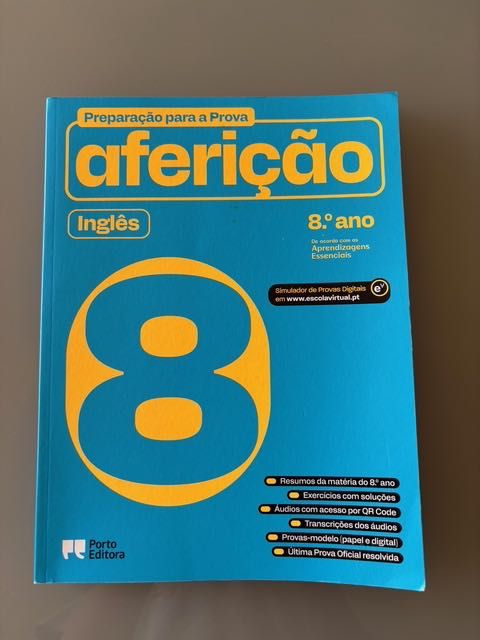 preparação p provas de aferição 8º ano ingles