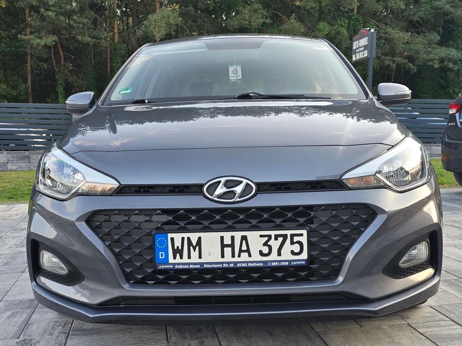 Hyundai i20 1.250CM MPI 75KM Benzyna*FACELIFT*Grafit Perła Z Niemiec*Piękny*19r