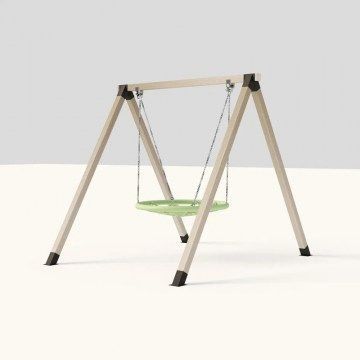 Качель для двора, сада. Круглая качель для сада. Комплект коннекторов