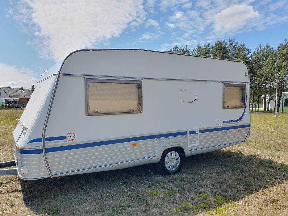 Tec Travel king2003r 4x osoby,Przedsionek,1200kg,Bojler,Media,Prysznic