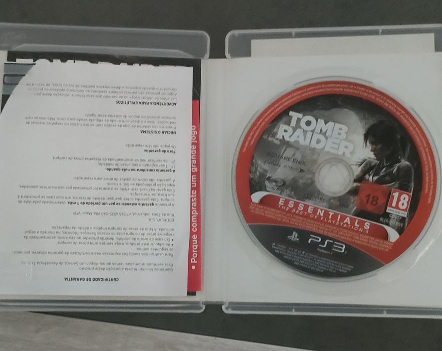 Conjunto Tomb Rider PS3
