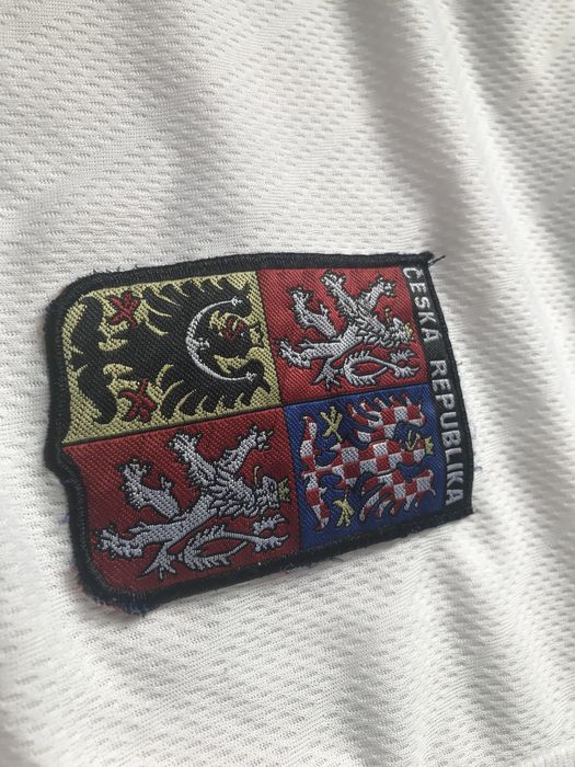 Camisola vintageoficial Républica Checa (Chéquia) anos 90