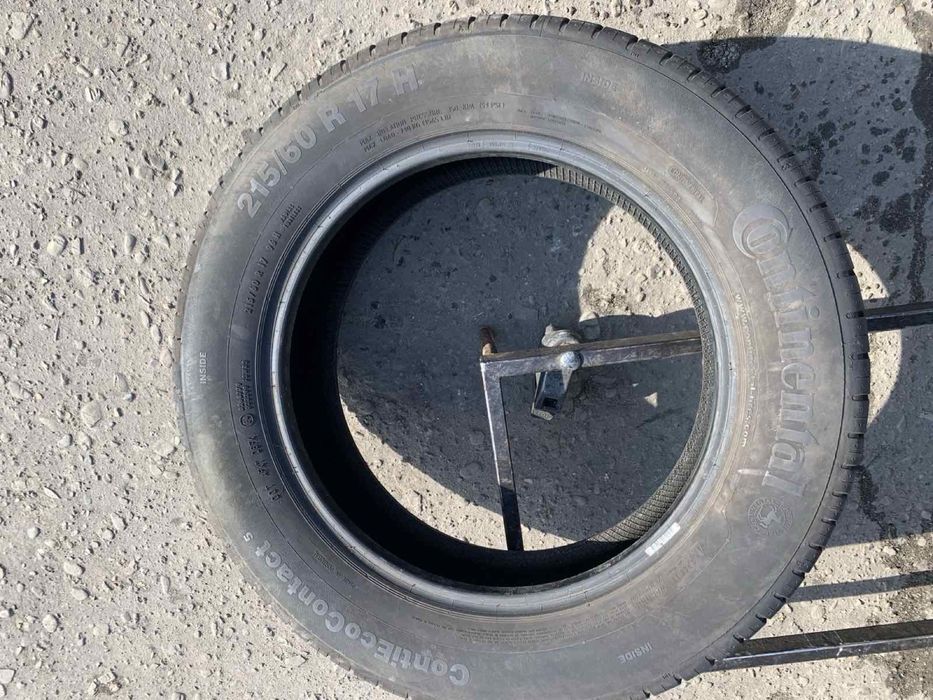 Шини 215/60 R17 Continental 2024р літо 6,4/7мм