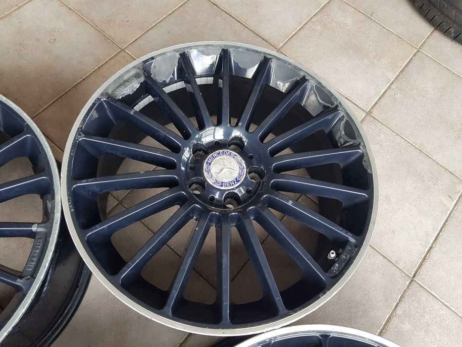 Felgi aluminiowe KESKIN KT15 8,5x19 et45 5x112 Do renowacji  Mercedes C E A klasa wzór AMG