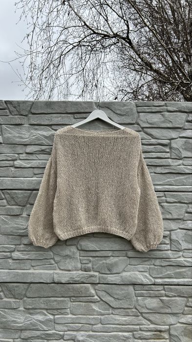 Паутинка светр вʼязаний мохеровий свитер джемпер кид мохер вязаный