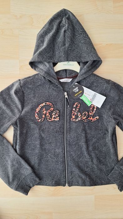 Bluza nowa crop top Cocodrillo r.164