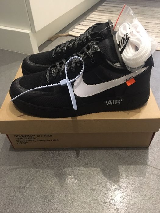 NIKE AIR FORCE 1 LOW X OFF WHITE rozm. 44.5 (AO4606 - 001)