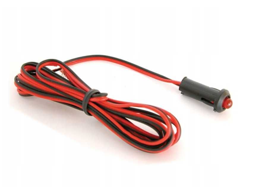 Dioda migająca 12V czerwona dpf alarm symulator