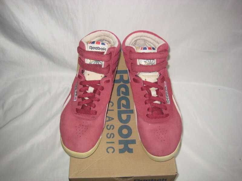 Ботинки кроссовки хайтопы Reebok оригинал 40-41 размер,стелька 26,5 см