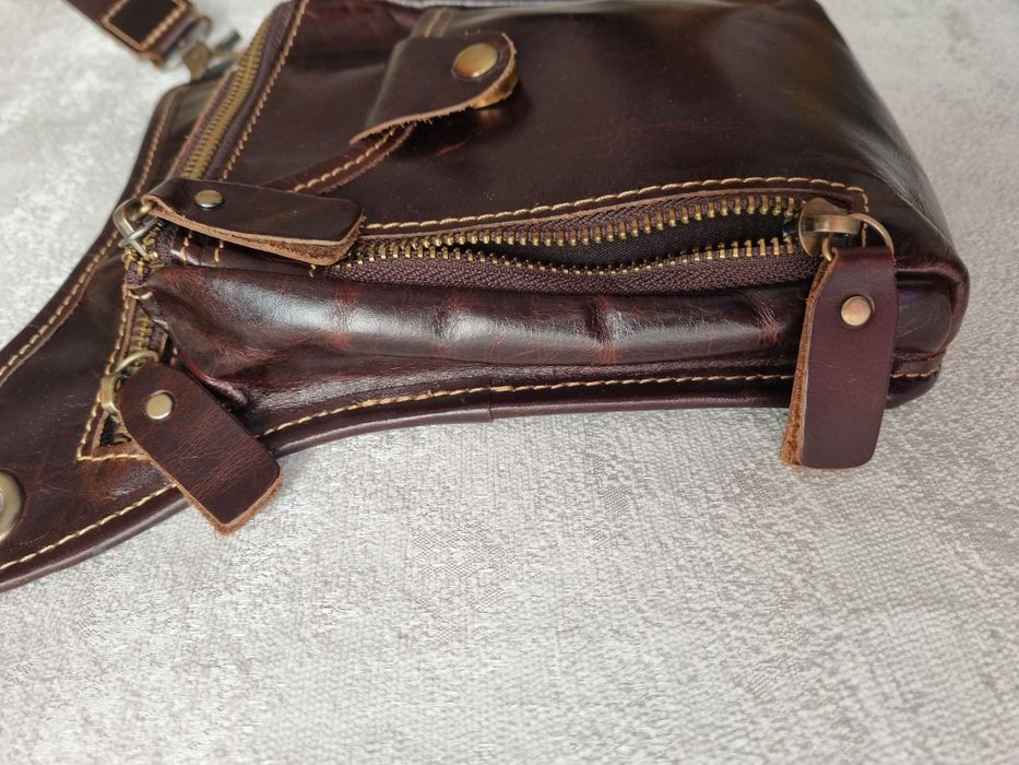 Мужская сумка на пояс или через плечо