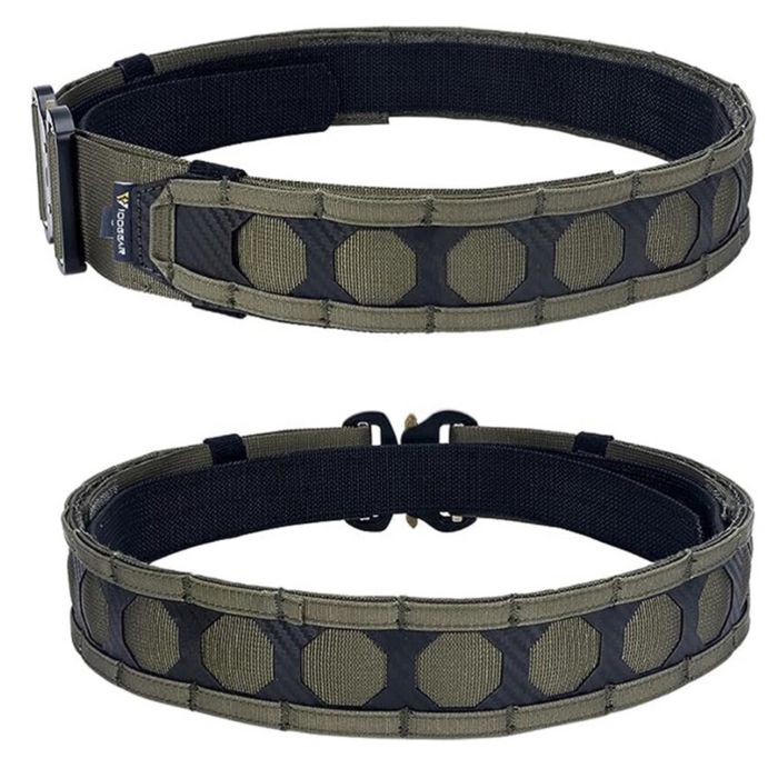 Pas taktyczny QR klamra WOLF Carbon bojowy Molle dwuczęściowy army