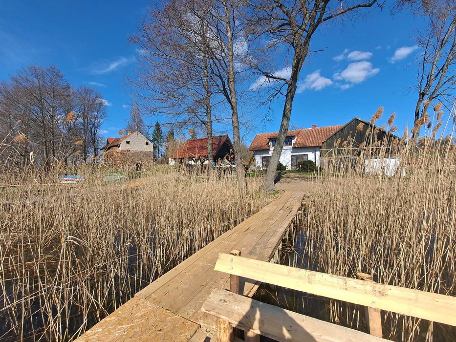 Agroturystyka Mazury nad samym jeziorem, Domki  w Bałowie