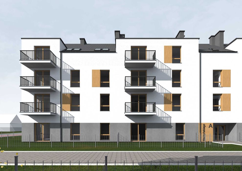 APARTAMENT 3 POKOJE + parking + balkon / winda / ogrzewanie podłogowe / wideo domofon