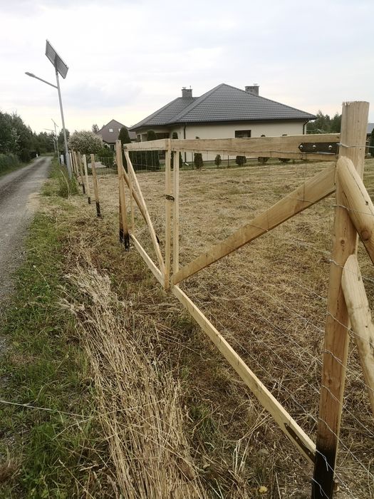 Ogrodzenie budowlane, ogrodzenie tymczasowe, ogrodzenie leśne