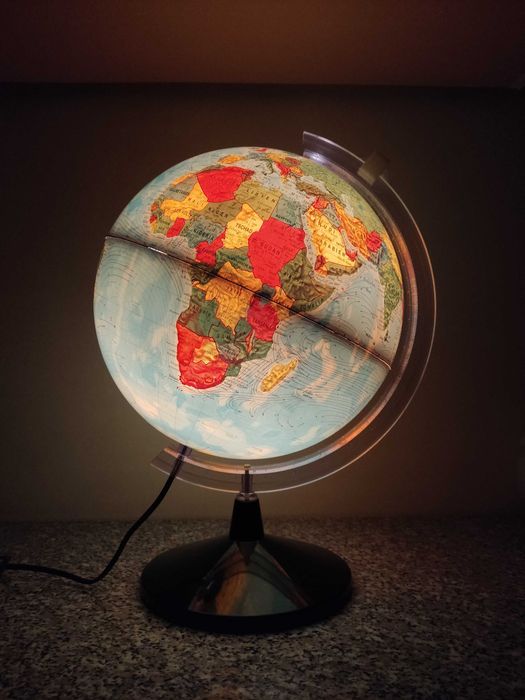 Globus podświetlany z lupą Tecnodidattica