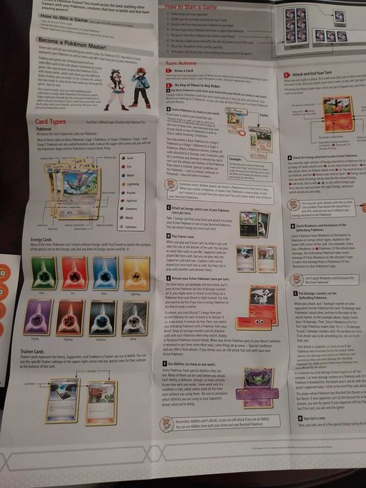 Tabuleiro de Jogo Pokémon - Black & White Trainer Kit 2 Player Learn to play set