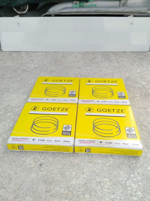 Jogo segmentos novo Goetze motor Nissan SD15, SD16, SD20, SD22, SD33T