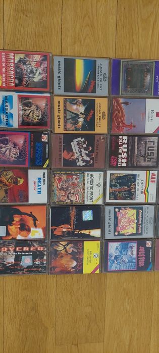 Kasety magnetofonowe Metal Rock Pank