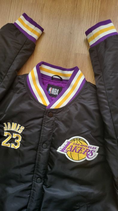 Kurtka NBA Los Angeles Lakers Bejsbolówka