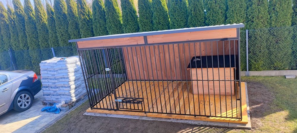Kojec Klatka Box Zagroda Buda Dla Psa 3x2 Solidny Montaż Gratis