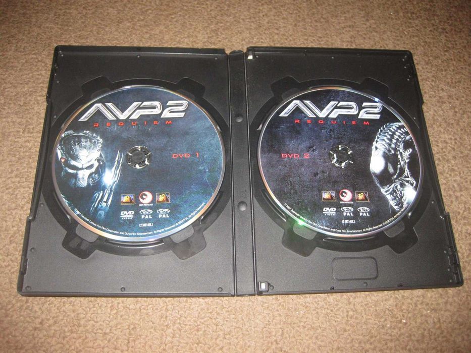 "Aliens Vs Predador 2" Edição Especial com 2 DVDs/Slidepack!