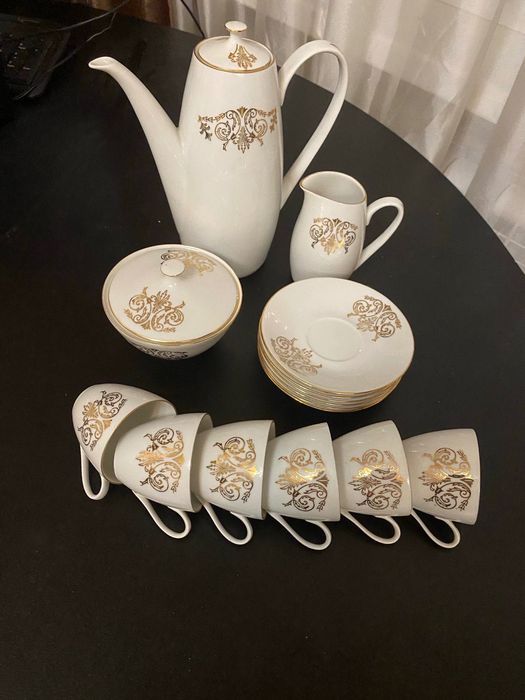 Кофейный сервис Чехословакия Богемия