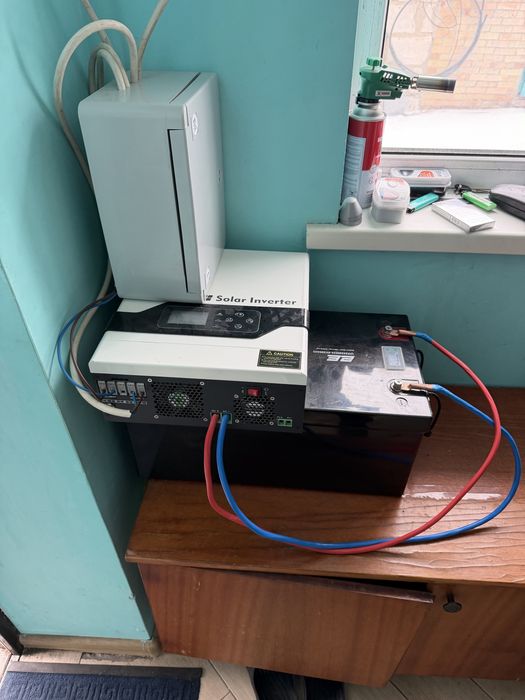 Комлект ДБЖ інвертор Must pv18-3024vpm + aкумLFP 25.6х200ah(5kwt)