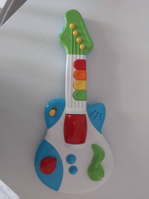 Zabawka gitara kolorowa