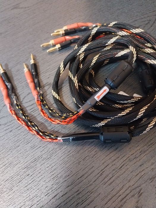Wyprzedaż!!!. Kable ,przewody głośnikowe audio HI Fi.