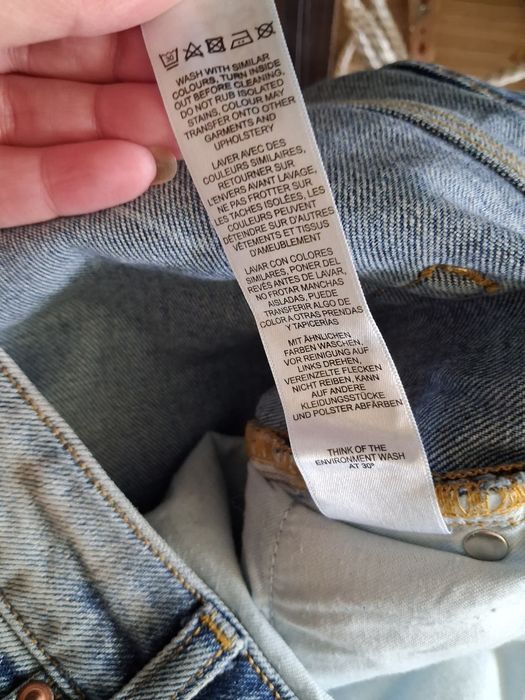 Spodnie męskie przecierane plus size w40 . Asos