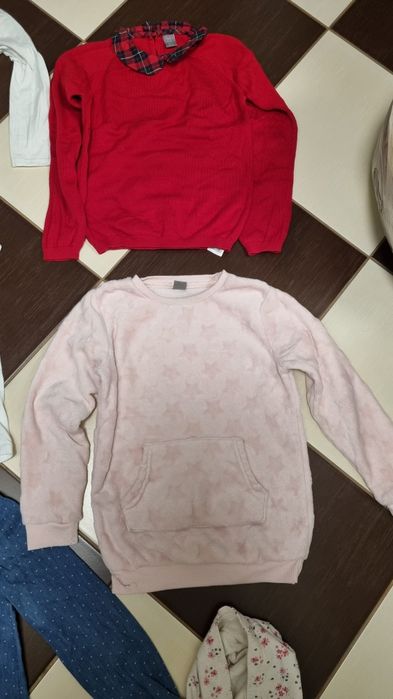 Ubranka dla dziewczynki całość 50 zł