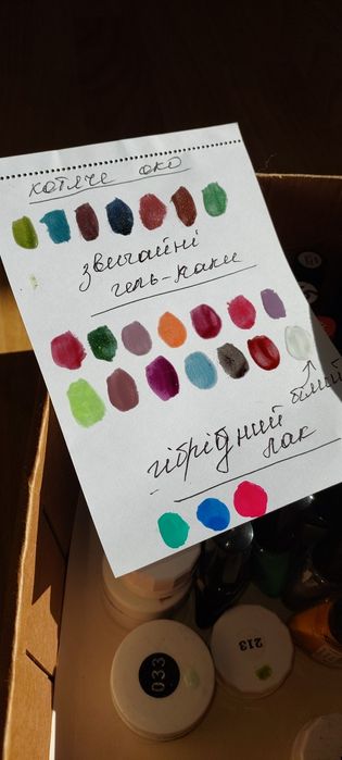 Продажа велику кількість гель лаков