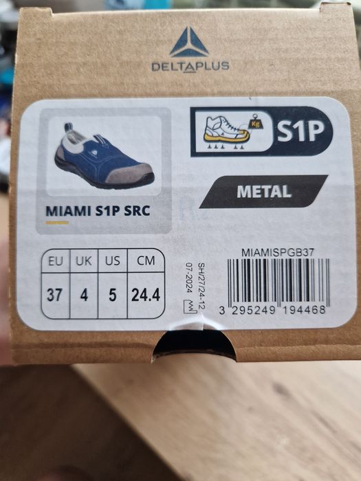 Buty robocze Delta Plus Miami S1P SRC