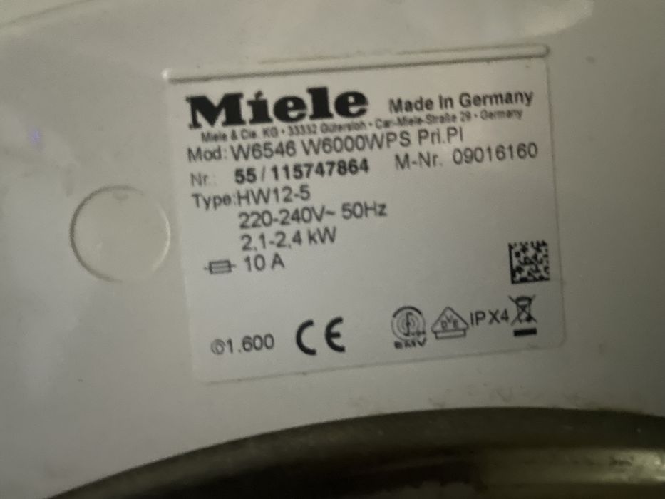 Pralka Miele PrimaVera Plus