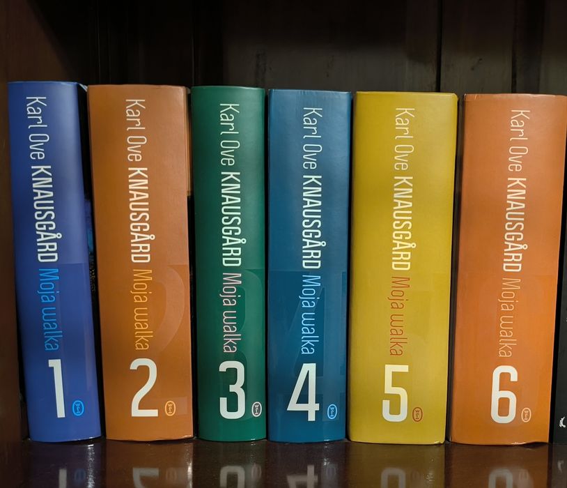 Seria książek "Moja walka" Jarl Ove Knausgard