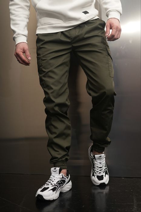 Тактичні зимові карго штани на манжеті  / чоловічі брюки на флісі