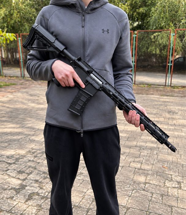 Професійний іграшковий автомат орбізний  AR15 на аккумуляторі баластер, орбіган