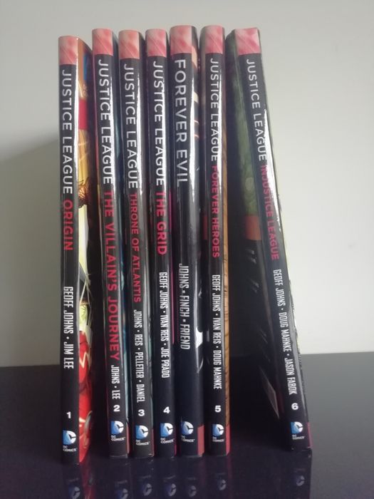 Justice league new 52 DC comics banda desenhada liga da justiça