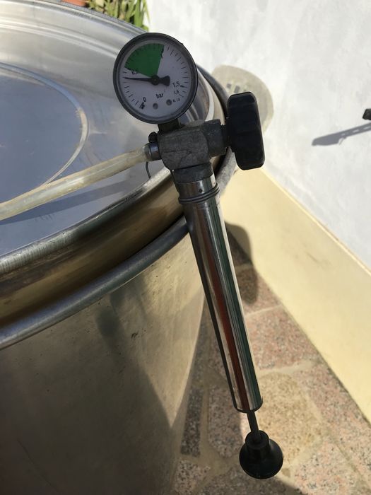Cuba inox 500 l para vinho