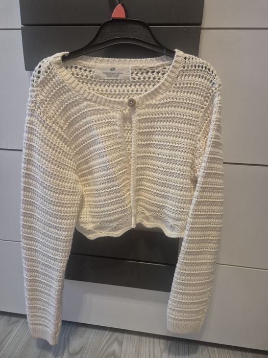 Bolerko sweterek H&M 122/128
