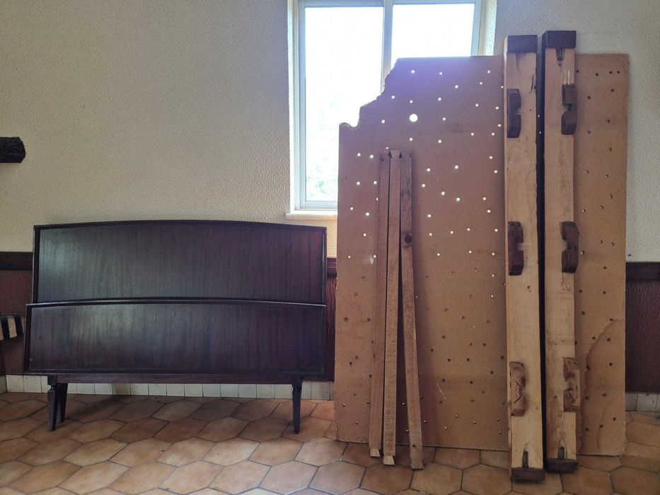 Cama de casal com colchão