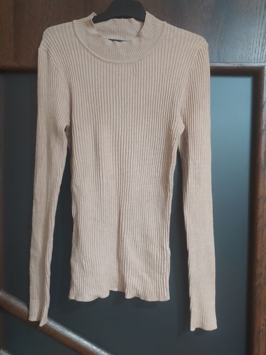 Sweter golf półgolf elastyczny rozmiar S 36