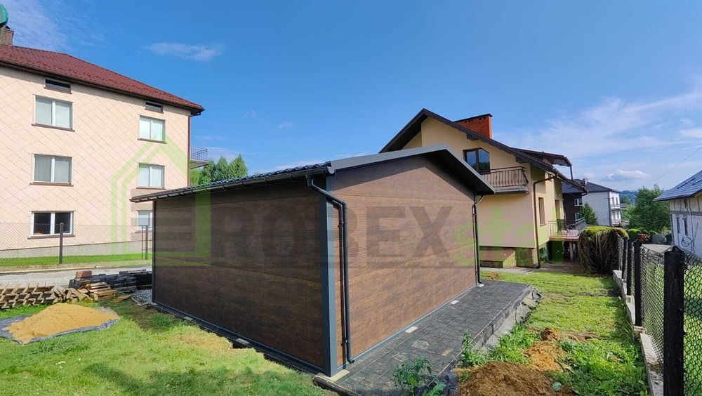 Garaż ocieplany z płyty warstwowej 6x5 PRODUCENT KAŻDY WYMIAR