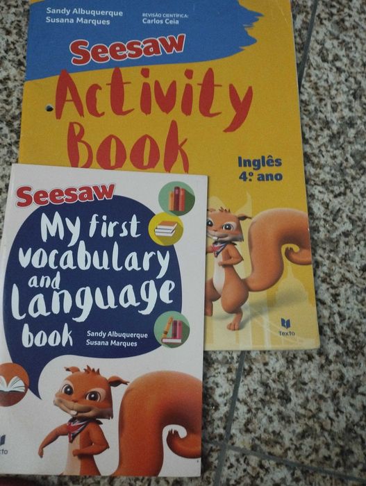 Livro fichas inglês 4ano