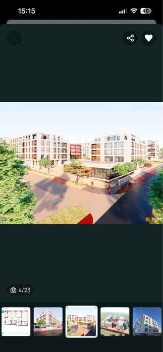 Продаж 2-ох кімнатної квартири 68 м. кв. ЖК Спортивна - зображення 1