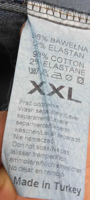 Koszula męska RWX Denim XL